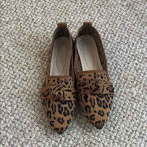 Leopard Print Women's Loafers